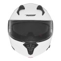 NOX KASK SZCZĘKOWY (FLIP-UP) Z BLENDĄ N968 KOLOR BIAŁY POŁYSK ROZMIAR S