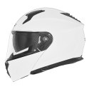 NOX KASK SZCZĘKOWY (FLIP-UP) Z BLENDĄ N968 KOLOR BIAŁY POŁYSK ROZMIAR S