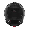 NOX KASK SZCZĘKOWY (FLIP-UP) Z BLENDĄ N968 KOLOR CZARNY POŁYSK ROZMIAR L (DODATKOWE POLICZKI W ZESTAWIE - INNA GRUBOŚĆ)
