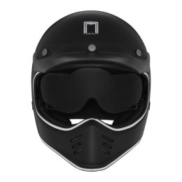 NOX PREMIUM KASK INTEGRALNY (FULL FACE) SEVENTY II SOLID KOLOR CZARNY MAT ROZMIAR XL