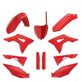 POLISPORT KOMPLET PLASTIKÓW (FULL KIT) HONDA CRF 250R '14-'17; CRF 450R '13-'16 W ZESTAWIE TABLICA PRZEDNIA (8667200001) I OSŁON