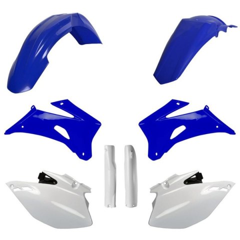 POLISPORT KOMPLET PLASTIKÓW (FULL KIT) YAMAHA WR 250F '07-'14; WR 450F '07-'11 W ZESTAWIE OSŁONY AMORTYZARORÓW (8398200001) KOLO