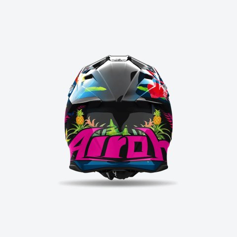 AIROH KASK CROSS / ENDURO / ATV / QUAD TWIST 3 AMAZONIA KOLOR CZARNY/ZIELONY/CZERWONY ROZMIAR L