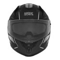 NOX KASK INTEGRALNY (FULL FACE) Z BLENDĄ N401 XENO KOLOR CZARNY/TYTANOWY MAT ROZMIAR XL