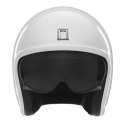 NOX PREMIUM KASK OTWARTY JET NEXT SOLID KOLOR BIAŁY POŁYSK ROZMIAR M (CIEMNA BLENDA)