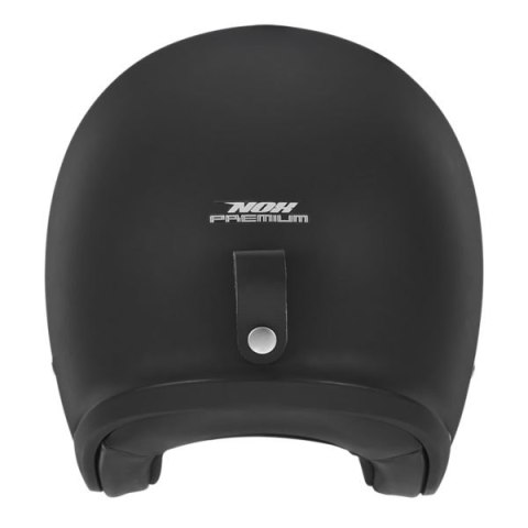 NOX PREMIUM KASK OTWARTY JET NEXT SOLID KOLOR CZARNY MAT ROZMIAR M (CIEMNA BLENDA)