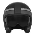 NOX PREMIUM KASK OTWARTY JET NEXT TRAKER KOLOR CZARNY/TYTANOWY MAT ROZMIAR L (CIEMNA BLENDA)