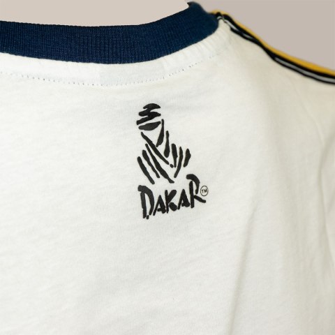 DIVERSE (NOWOŚĆ 2024) EXTREME TEAM - DAKAR RALLY KOSZULKA DKR CL TSH 02 KOLOR BIAŁY ROZMIAR L