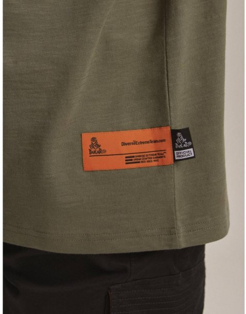 DIVERSE (NOWOŚĆ 2024) EXTREME TEAM - DAKAR RALLY KOSZULKA DKR STORM KOLOR C. KHAKI ROZMIAR L