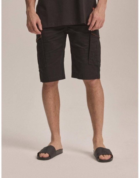 DIVERSE (NOWOŚĆ 2024) EXTREME TEAM - DAKAR RALLY SPODENKI DKR CARGO SH KOLOR CZARNY ROZMIAR34