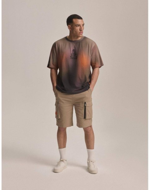 DIVERSE (NOWOŚĆ 2024) EXTREME TEAM - DAKAR RALLY SPODENKI DKR CITY CARGO KOLOR BEŻ ROZMIAR L