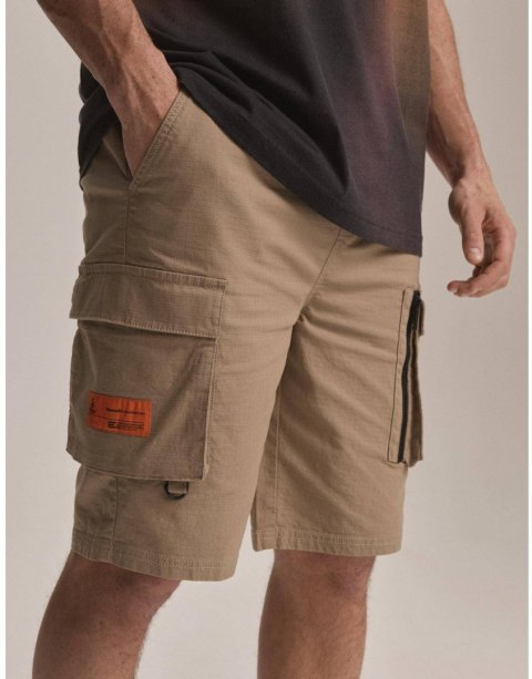 DIVERSE (NOWOŚĆ 2024) EXTREME TEAM - DAKAR RALLY SPODENKI DKR CITY CARGO KOLOR BEŻ ROZMIAR XXL