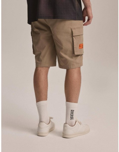 DIVERSE (NOWOŚĆ 2024) EXTREME TEAM - DAKAR RALLY SPODENKI DKR CITY CARGO KOLOR BEŻ ROZMIAR XXL