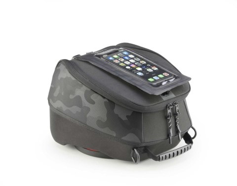 KAPPA 2024/03 TORBA (TANKBAG) NA ZBIORNIK DO MOCOWANIA TANKLOCK K'DRIFTER 9L (WYS. 18CM X SZER. 22CM X DŁ. 34CM) KOLOR CZARNY