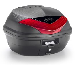 KAPPA 2024/05 KUFER CENTRALNY 35L MONOLOCK K355N2 Z CZERWONYMI ODBLASKAMI ( ZAWIERA PŁYTĘ ) - ZASTĘPUJE K355N