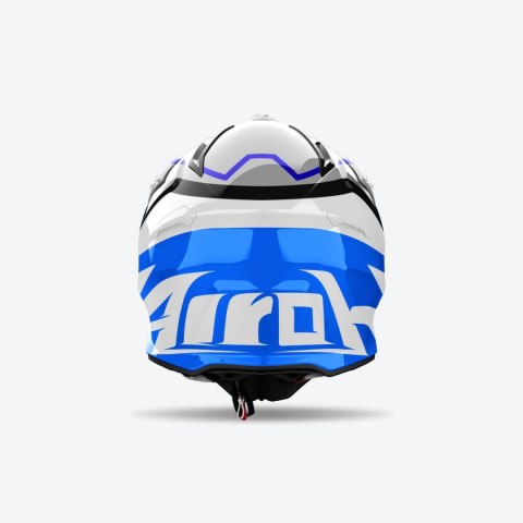 AIROH KASK CROSS / ENDURO / ATV / QUAD AVIATOR ACE 2 GROUND BLUE GLOSS KOLOR SZARY/BIAŁY/NIEBIESKI ROZMIAR L