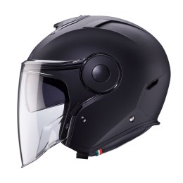 CABERG KASK OTWARTY JET Z BLENDĄ MODEL SOHO KOLOR CZARNY MAT ROZMIAR L