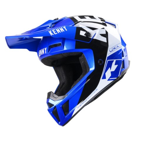 KENNY RACING KASK CROSS/ENDURO MODEL PERFORMANCE MIPS CANDY BLUE KOLOR NIEBIESKI/CZARNY/BIAŁY ROZMIAR XXL ( 63 - 64 CM )