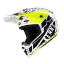 KENNY RACING KASK CROSS/ENDURO MODEL PERFORMANCE MIPS STONE KOLOR CZARNY/BIAŁY/ŻÓŁTY ROZMIAR S ( 55 - 56 CM )