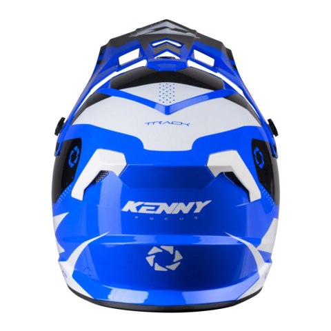 KENNY RACING KASK CROSS/ENDURO MODEL TRACK BLUE KOLOR NIEBIESKI/BIAŁY/CZARNY ROZMIAR XL ( 61 - 62 CM )