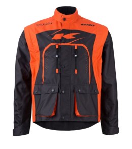 KENNY RACING KURTKA ADVENTURE/ENDURO MODEL TRACK BLACK/ORANGE KOLOR CZARNY/SZARY/POMARAŃCZOWY ROZMIAR M