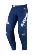 KENNY RACING SPODNIE CROSS/ENDURO MODEL TRACK RAW NAVY KOLOR NIEBIESKI/BIAŁY ROZMIAR 32