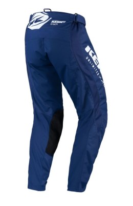 KENNY RACING SPODNIE CROSS/ENDURO MODEL TRACK RAW NAVY KOLOR NIEBIESKI/BIAŁY ROZMIAR 32