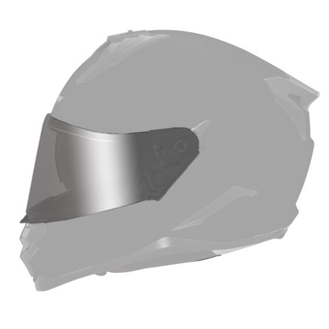 NOX KASK CZĘŚCI WIZJER/SZYBKA/SZYBA DO KASKU N304S KOLOR SREBRNE LUSTRO (CHROM)