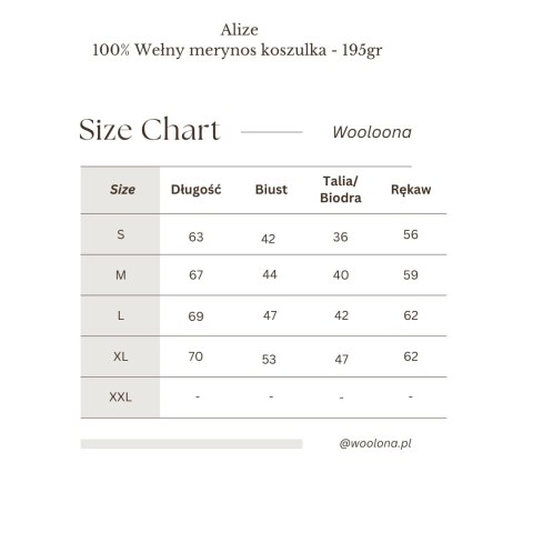 WOOLONA ALIZE KOSZULKA TERMOAKTYWNA DAMSKA Z DŁUGIM RĘKAWEM (100% WEŁNY MERINO) KOLOR CZARNY ROZMIAR XL