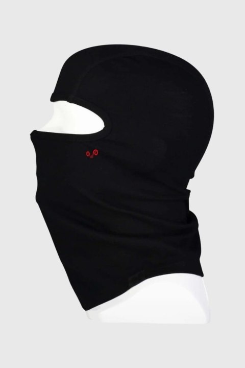 WOOLONA KOMINIARKA TERMOAKTYWNA MERINO OASIS BALACLAVA (100% WEŁNY MERINO) KOLOR CZARNY ROZMIAR UNIWERSALNY