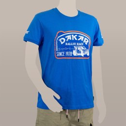 DIVERSE (NOWOŚĆ 2024) EXTREME TEAM - DAKAR RALLY KOSZULKA DKR CL TSH 01 KOLOR NIEBIESKI ROZMIAR S
