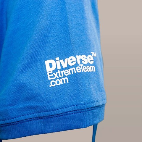 DIVERSE (NOWOŚĆ 2024) EXTREME TEAM - DAKAR RALLY KOSZULKA DKR CL TSH 01 KOLOR NIEBIESKI ROZMIAR S