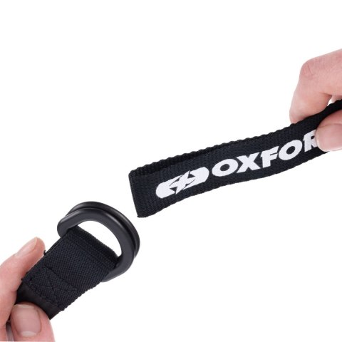 OXFORD PASY TRANSPORTOWE ATLAS D-RING 26MM X 1,2 M KOLOR CZARNY
