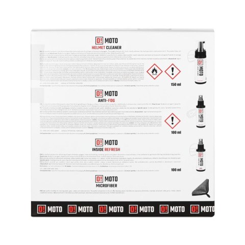 OMOTO ZESTAW DO PIELĘGNACJI KASKU O! HELMET CARE AND PROTECT (O!MOTO) (OLE-016)